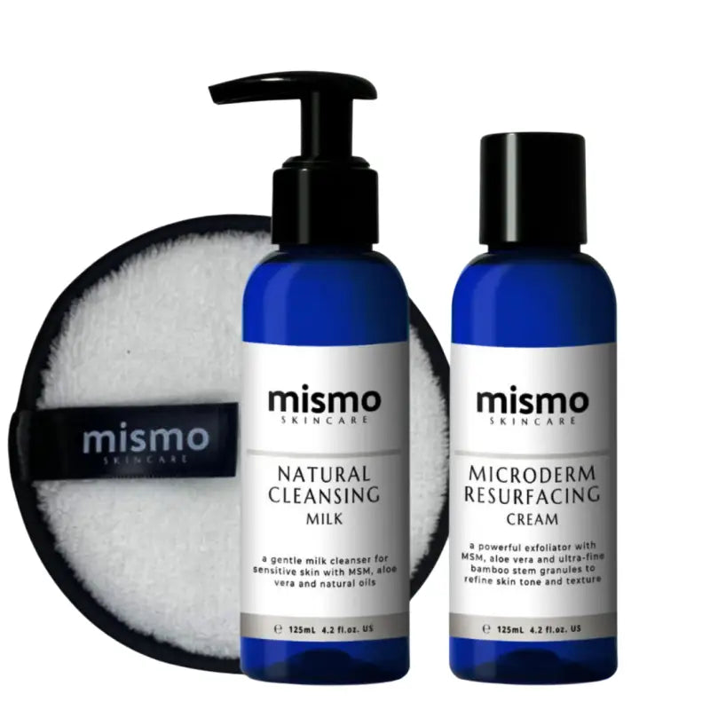 Face Cleansing Bundle - Natural Cleansing Milk / Microderm 