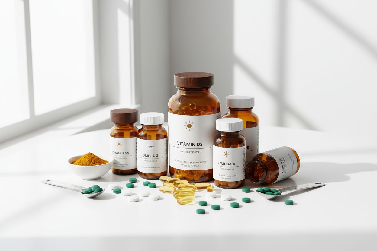 Vitamins & Supplements for Arthritis: What Actually Helps (and What Probably Won’t)