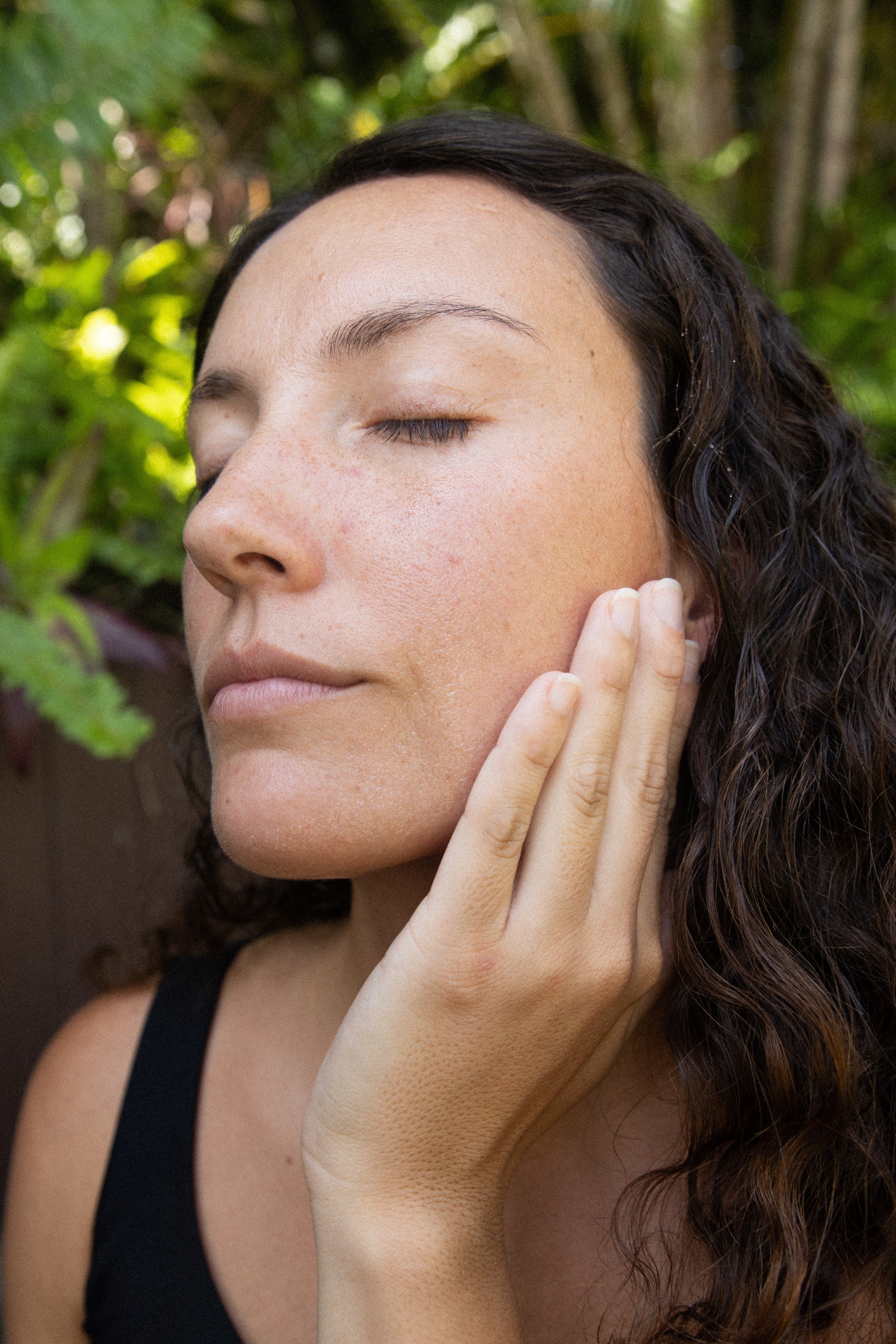 woman with mature skin