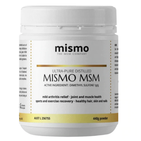MISMO MSM: A Natural Remedy for Arthritis Pain Relief