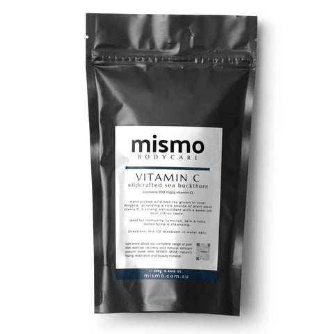 Introducing MISMO Wildcrafted Sea Buckthorn Vitamin C
