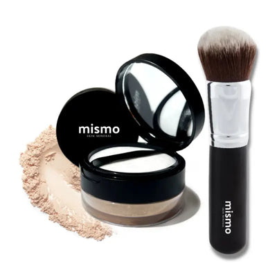 Copy of Loose Mineral Foundation Powder and Brush Bundle - 