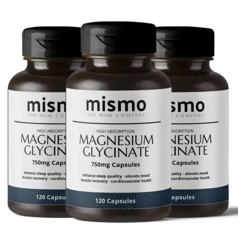 Magnesium Glycinate 3 pack | 360 Capsules (save 15%