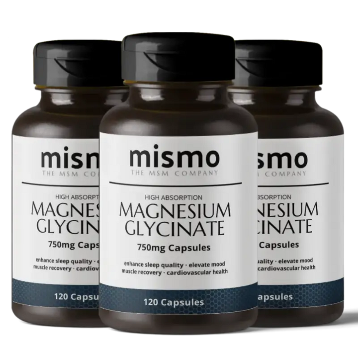 Magnesium Glycinate 3 pack | 360 Capsules (save 15%