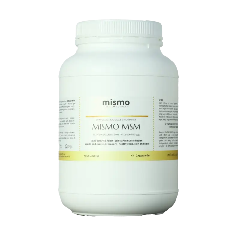 MISMO MSM 1 Year | 2kg (save 34% ) General Wellness