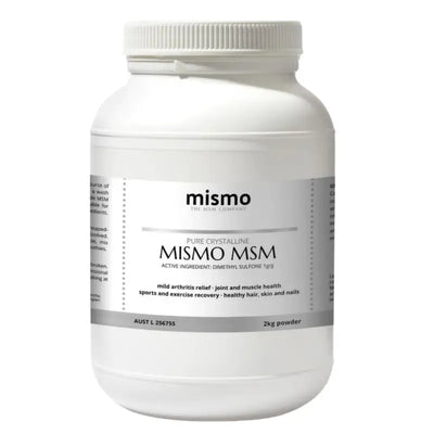 MISMO MSM - 2kg / Pure Crystalline - Pain Relief 