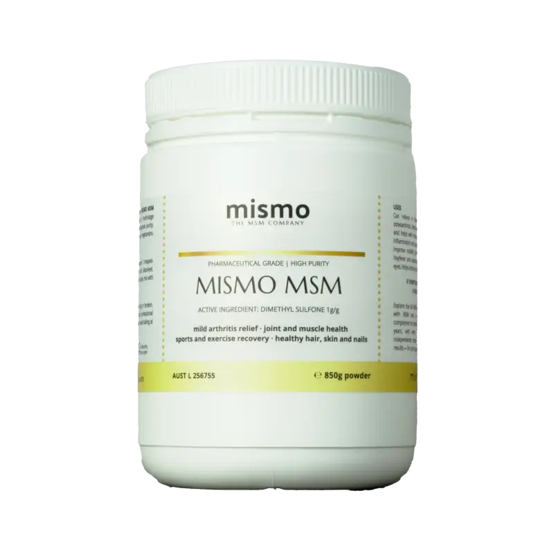 MISMO MSM 6 Months | 850g (save 18% ) General Wellness