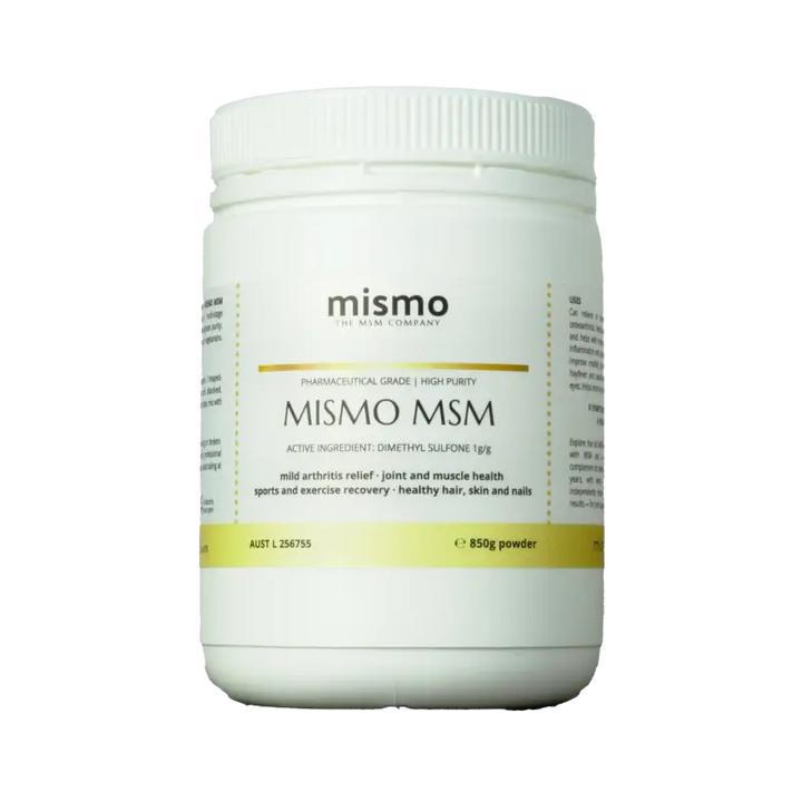 MISMO MSM 6 Months | 850g (save 18% ) General Wellness