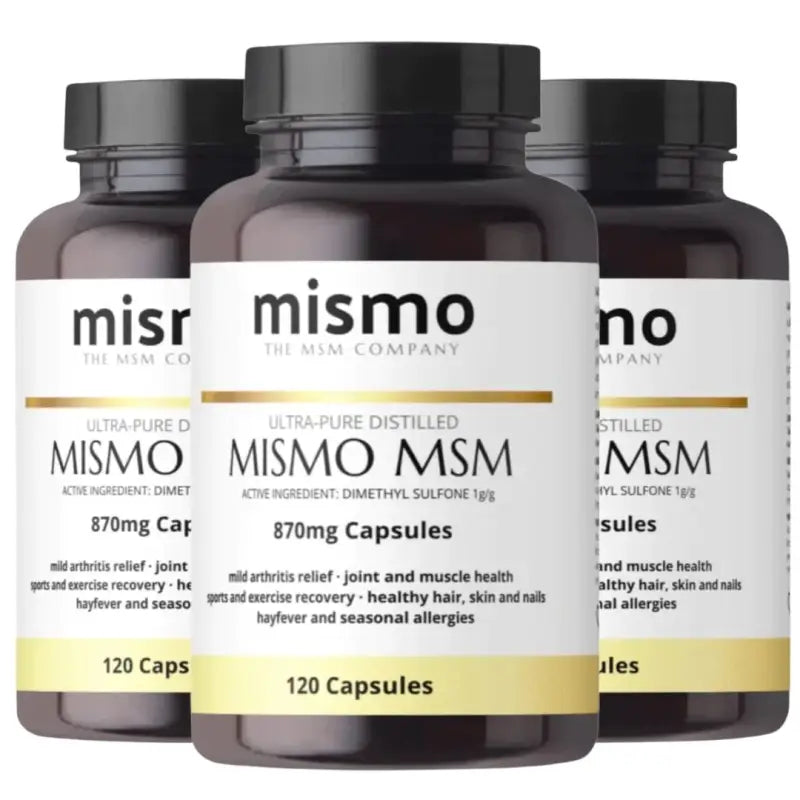 MISMO MSM - Capsules / Ultra-Pure Distilled - Pain Relief
