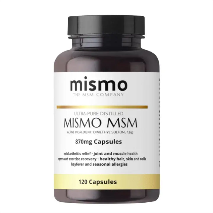 MISMO MSM - Capsules / Ultra-Pure Distilled - Pain Relief