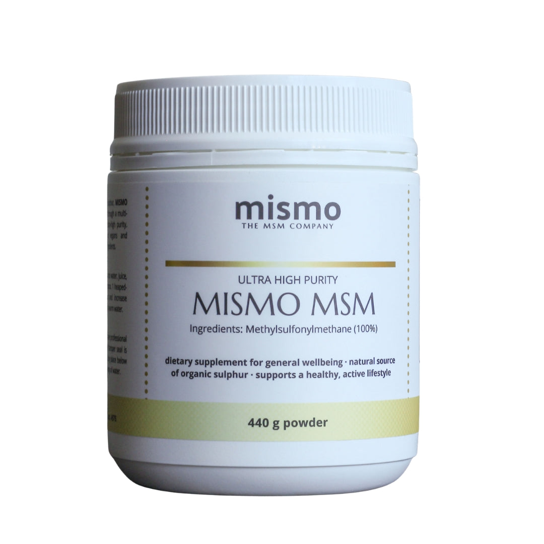 With Msm How to Take MSM (and Get the Most Out of It) – MISMO Body Care