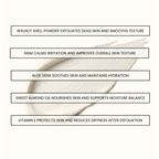 Natural Face Exfoliator