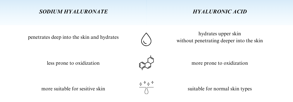 Which is it? Sodium Hyaluronate or Hyaluronic Acid?